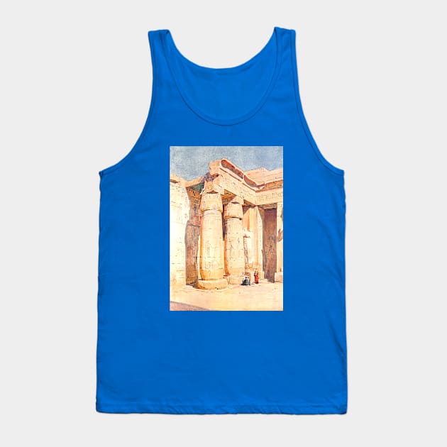 The Second Court At Medinet Habu in Egypt Tank Top by Star Scrunch